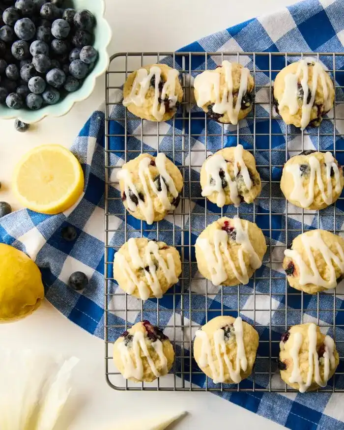 lemon blueberry cookies