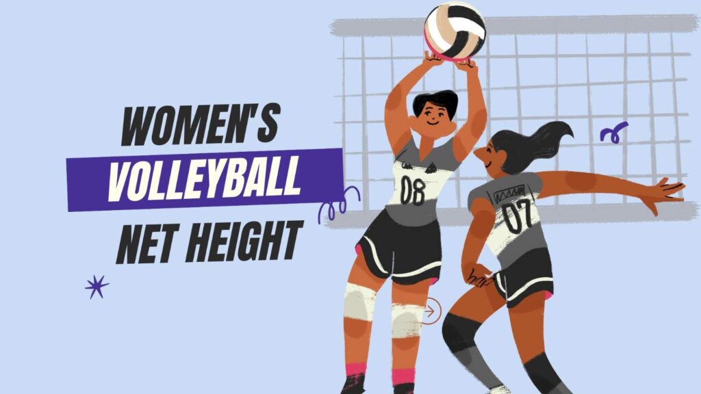 Women’s Volleyball Net Height