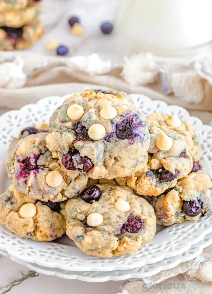 Lemon Blueberry Cookies