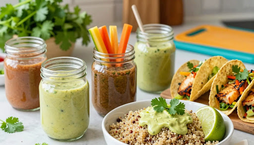 flavorful taco salad dressing uses