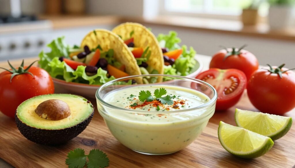 homemade taco salad dressing