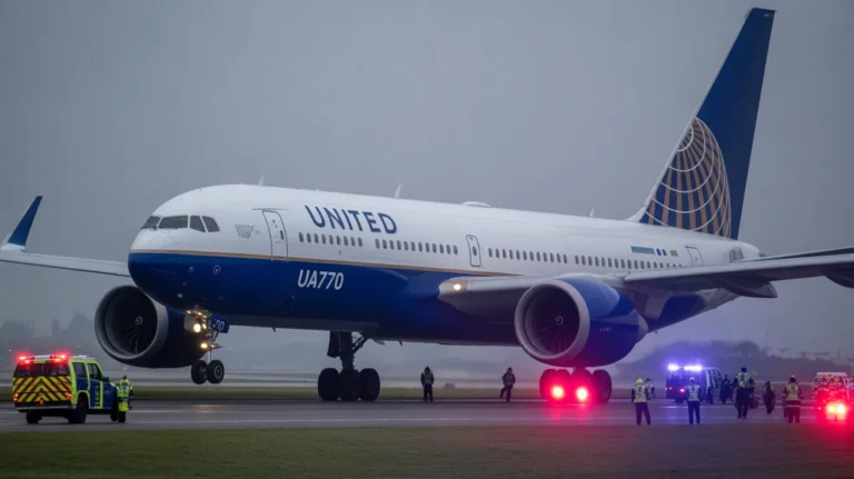 united airlines flight ua770 emergency diversion