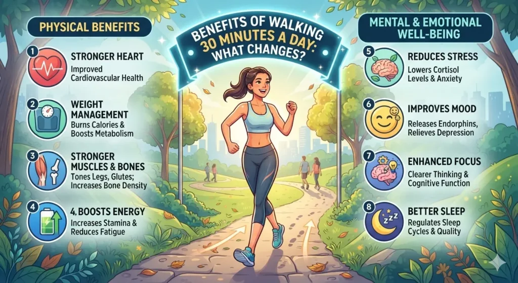 Benefits of Walking 30 Minutes a Day