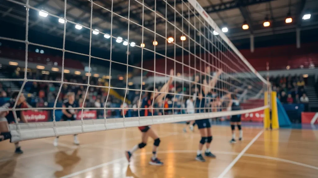 women's volleyball net height